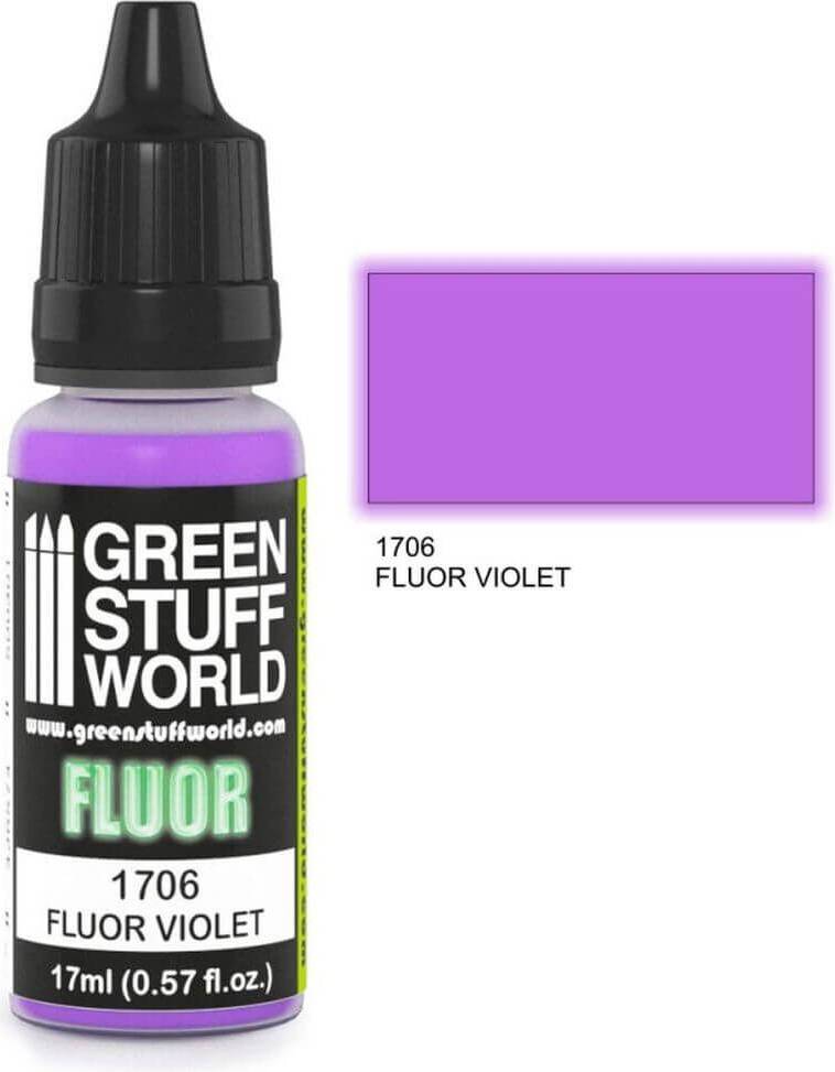Violet Fluor Model Paint 17ml