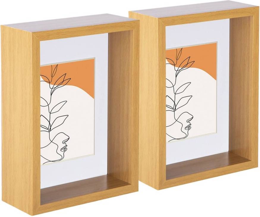 Nicola Spring 3D Deep Box Photo Frame