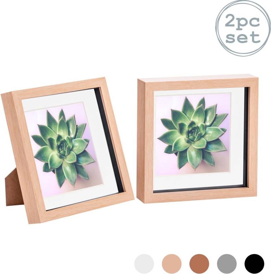 Nicola Spring 3D Box Photo Frame
