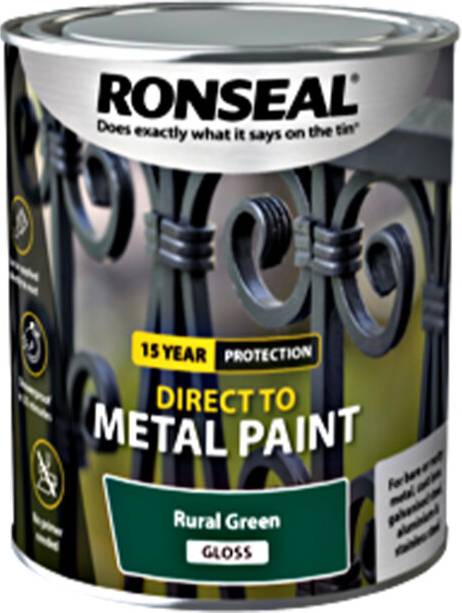 Ronseal Direct To Gloss Rural Metal Paint