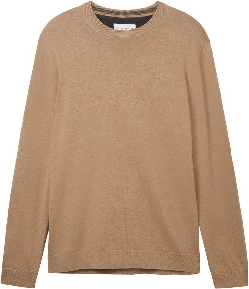Basic Crewneck Knit - Beige