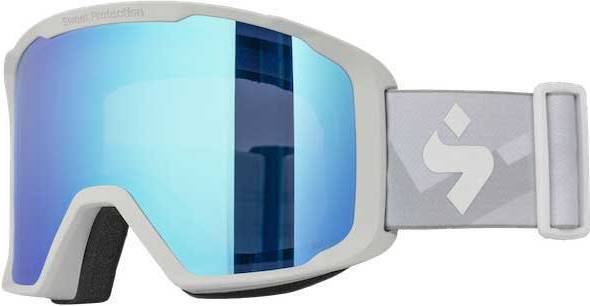 Sweet Protection Durden Rig Reflect Low Bridge Ski Goggles White RIG Aquamarine/CAT3