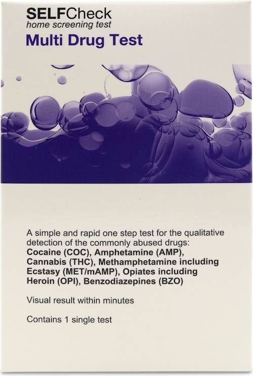 SelfCheck Multi-Drug Test Kit