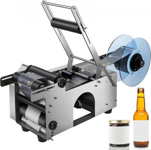 VEVOR Semi-Automatic Round Labeling Machine 20-50pcs