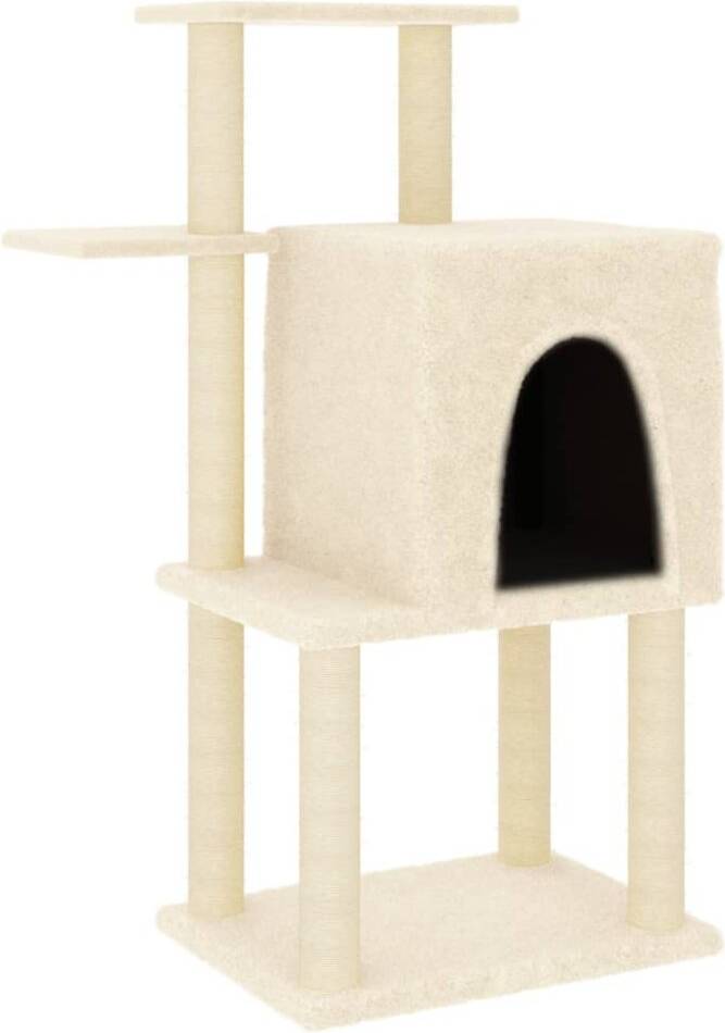 vidaXL Cat Tree with Scratching Posts Pet Cat Scratch Tower