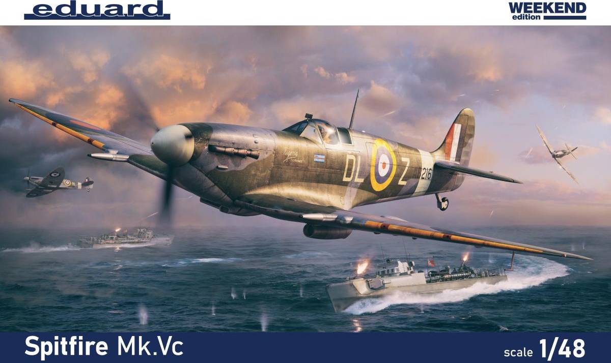 Eduard Spitfire Mk.Vc Weekend Edition 1:48 Model Kit