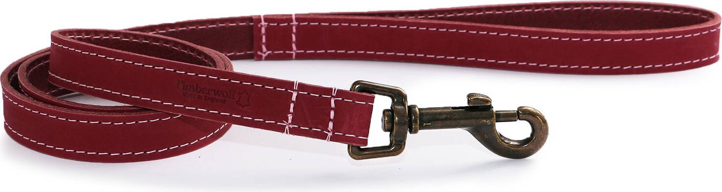 Ancol Timberwolf Dog Lead Raspberry