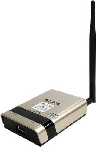 Alfa R36AH Wi-Fi Router - Silver/Black