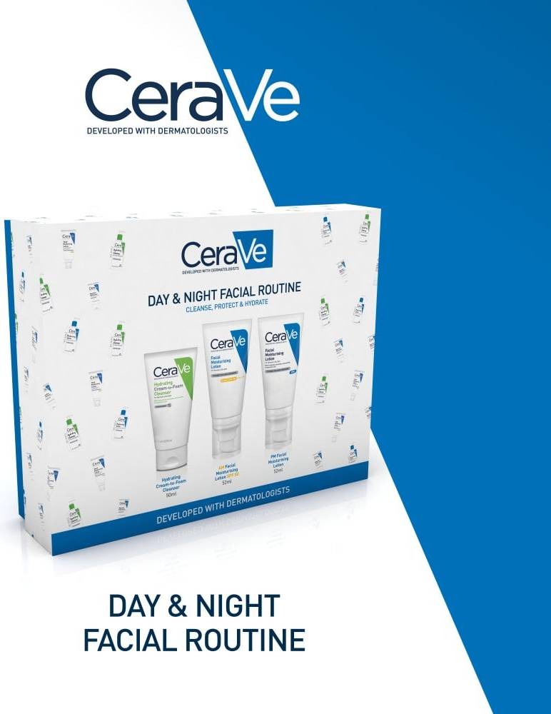 CeraVe Day & Night Facial Routine Set