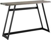 Home Source Metal Wrap Console Table