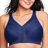 MagicLift Front Closure Posture Back Bra - Blue