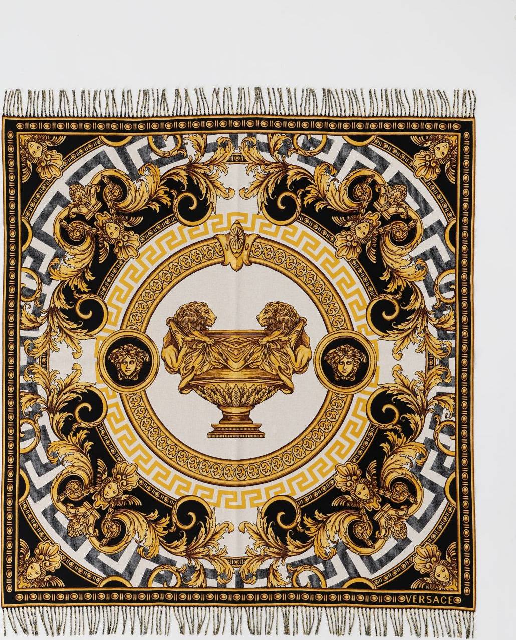 Versace Wool Blanket - Multicolor Blankets Multicolor
