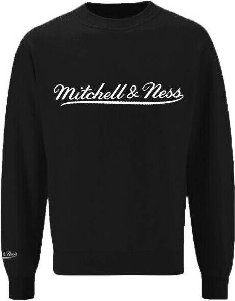 Mitchell & Ness Script Logo Herrtröja Svart