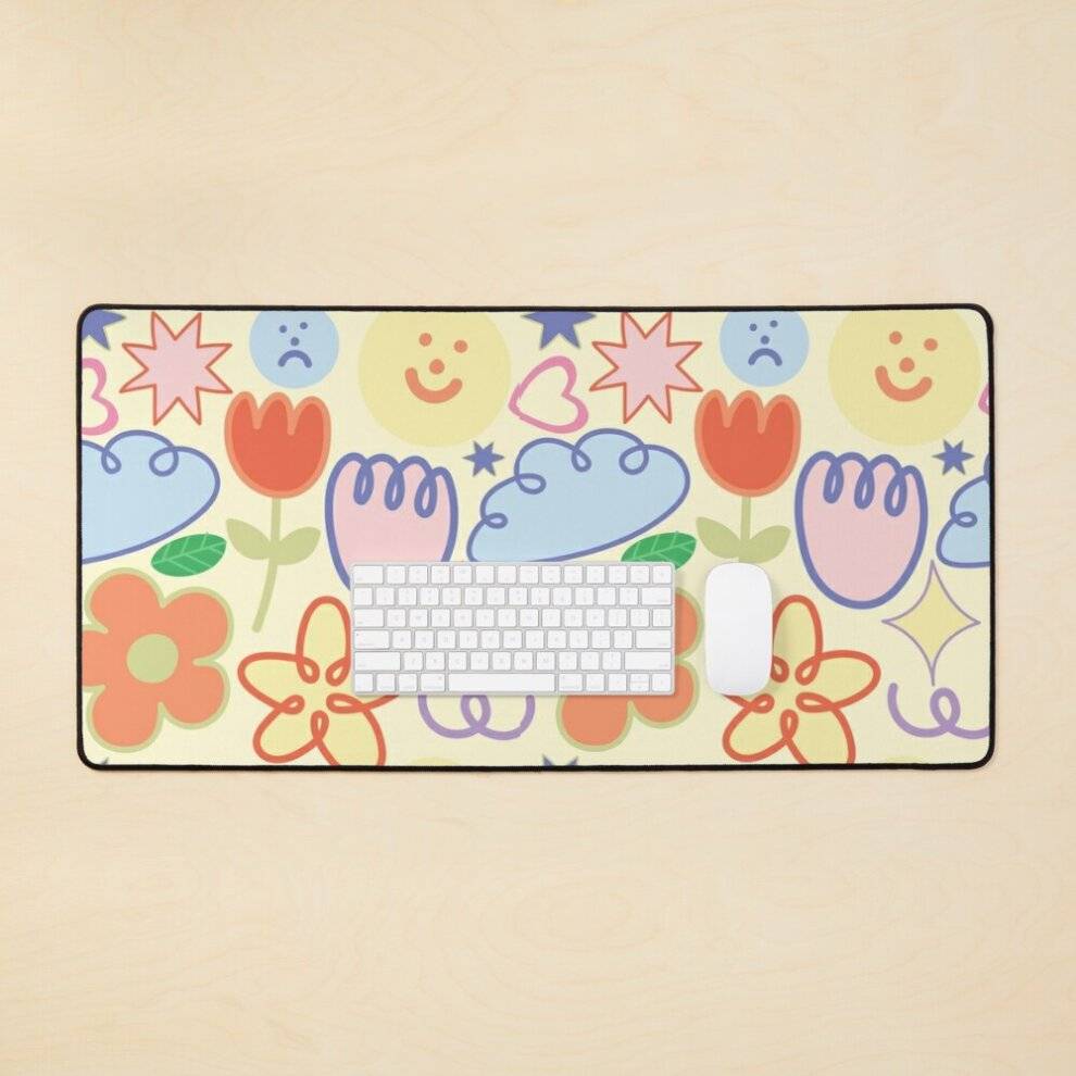 BearLad Mat Pastels random pattern