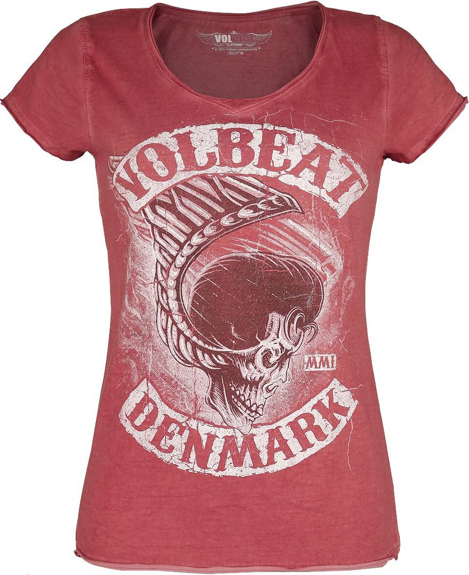 T-shirt - Denmark Rood