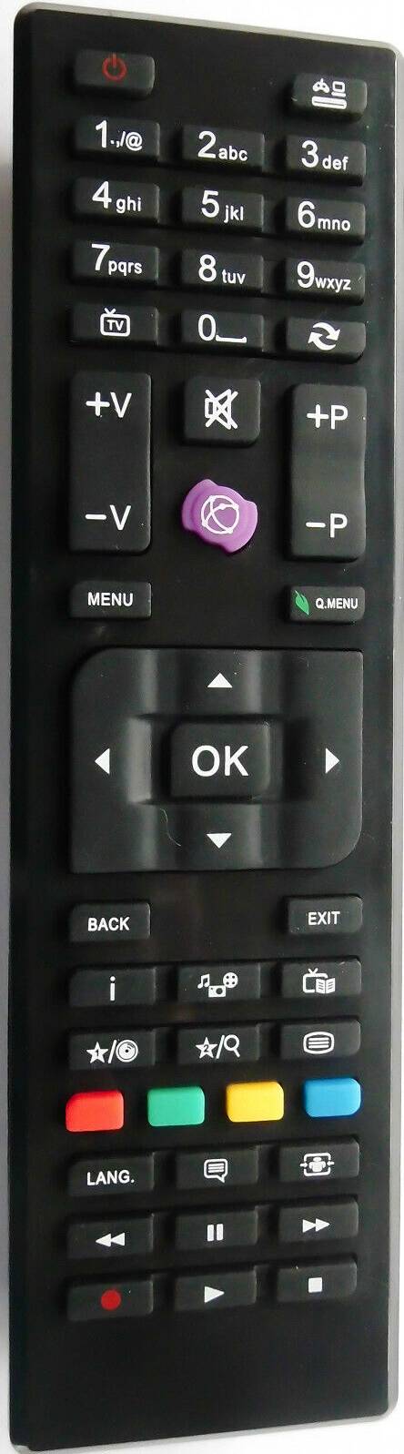 Seki RC4870 RC4875 Télécommande Remplacement