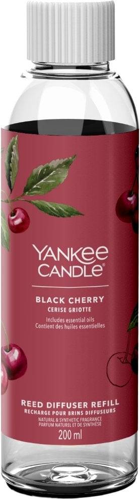 Yankee candle refill Yankee Candle Signature Reed Diffuser Refill Black Cherry 200ml