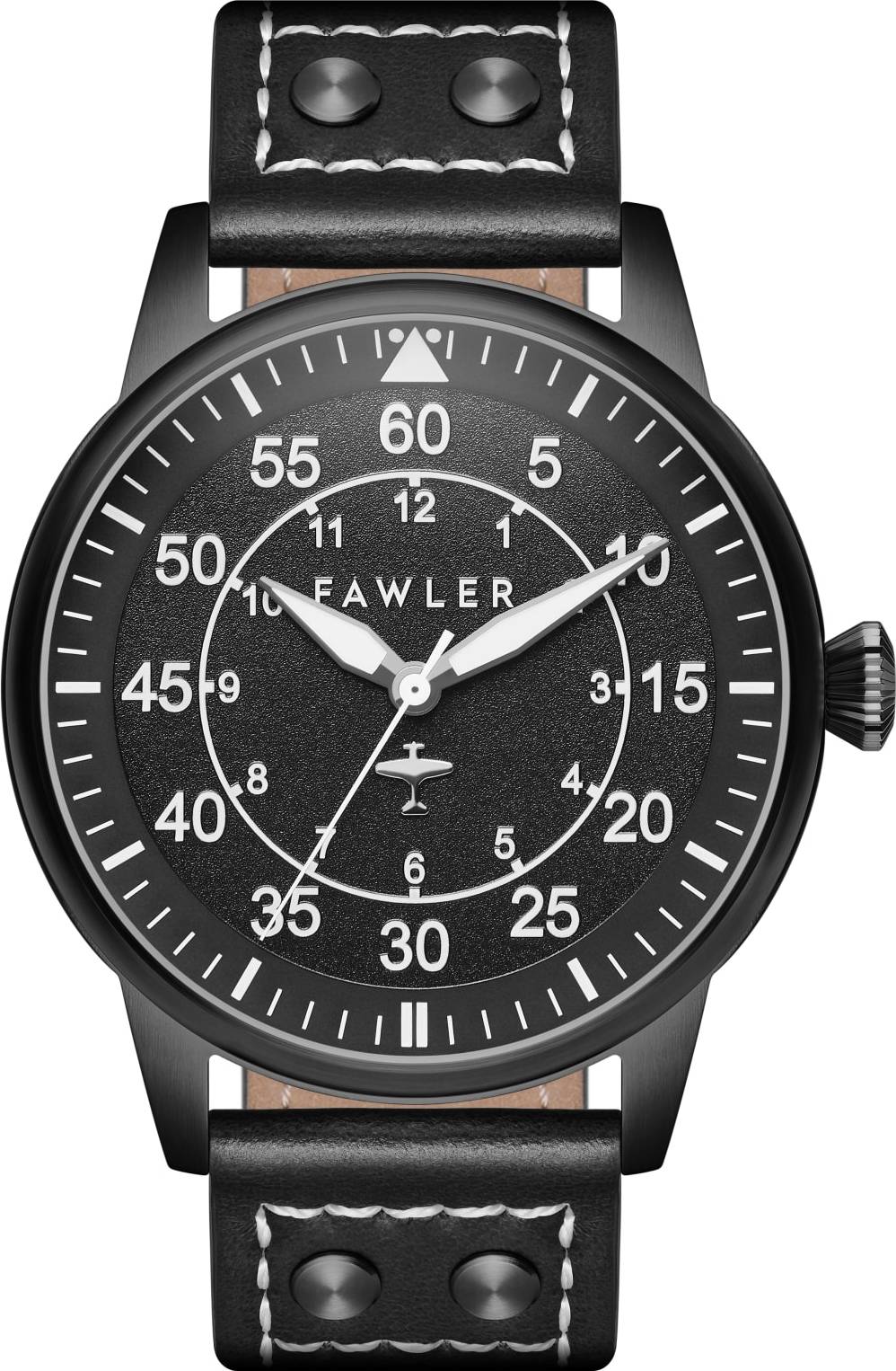 Fawler Apollo Sort Rustfrit Pilot