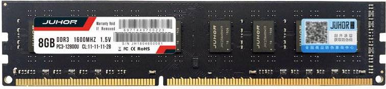 DDR3 8GB 1600Mhz 1.5V 240 Pin RAM Computer Memory For Desktop PC Computer