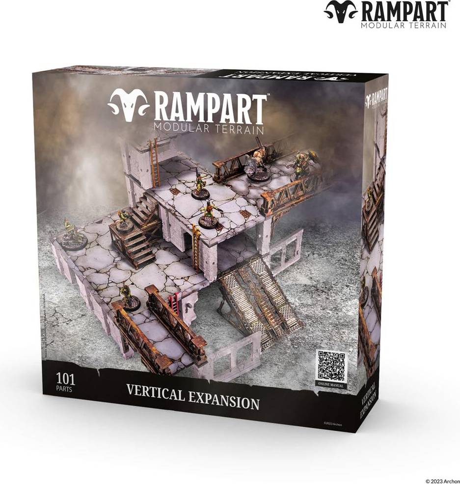Archon Studio Rampart: Modular Terrain Vertical Expansion Eng