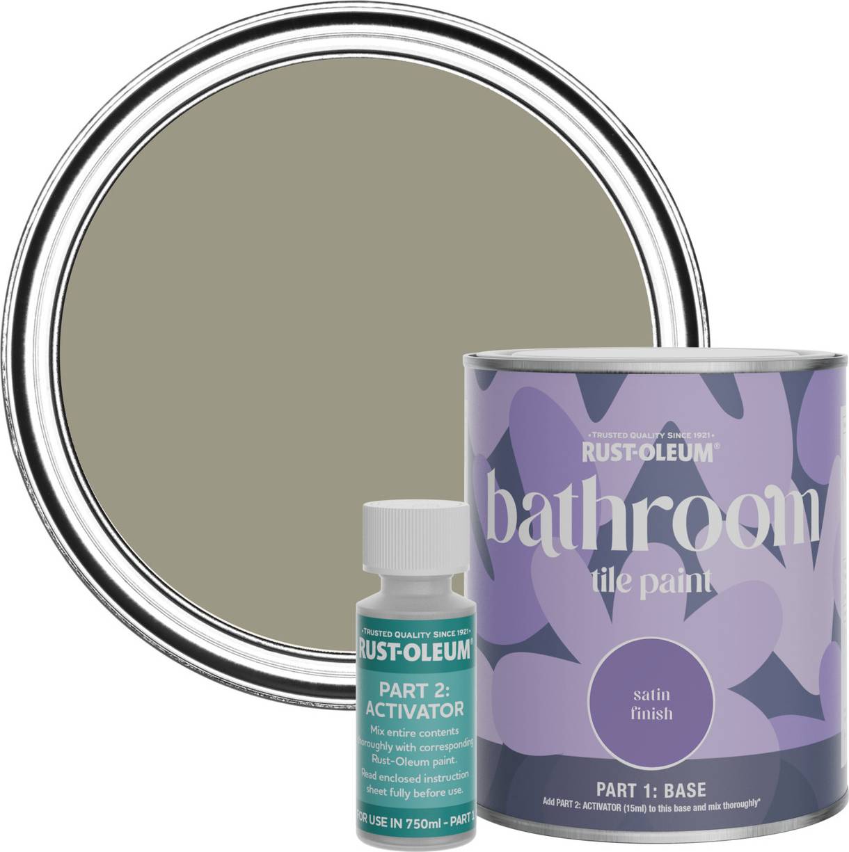 Rust-Oleum Grounded Water-Resistant Tile In 0.75L