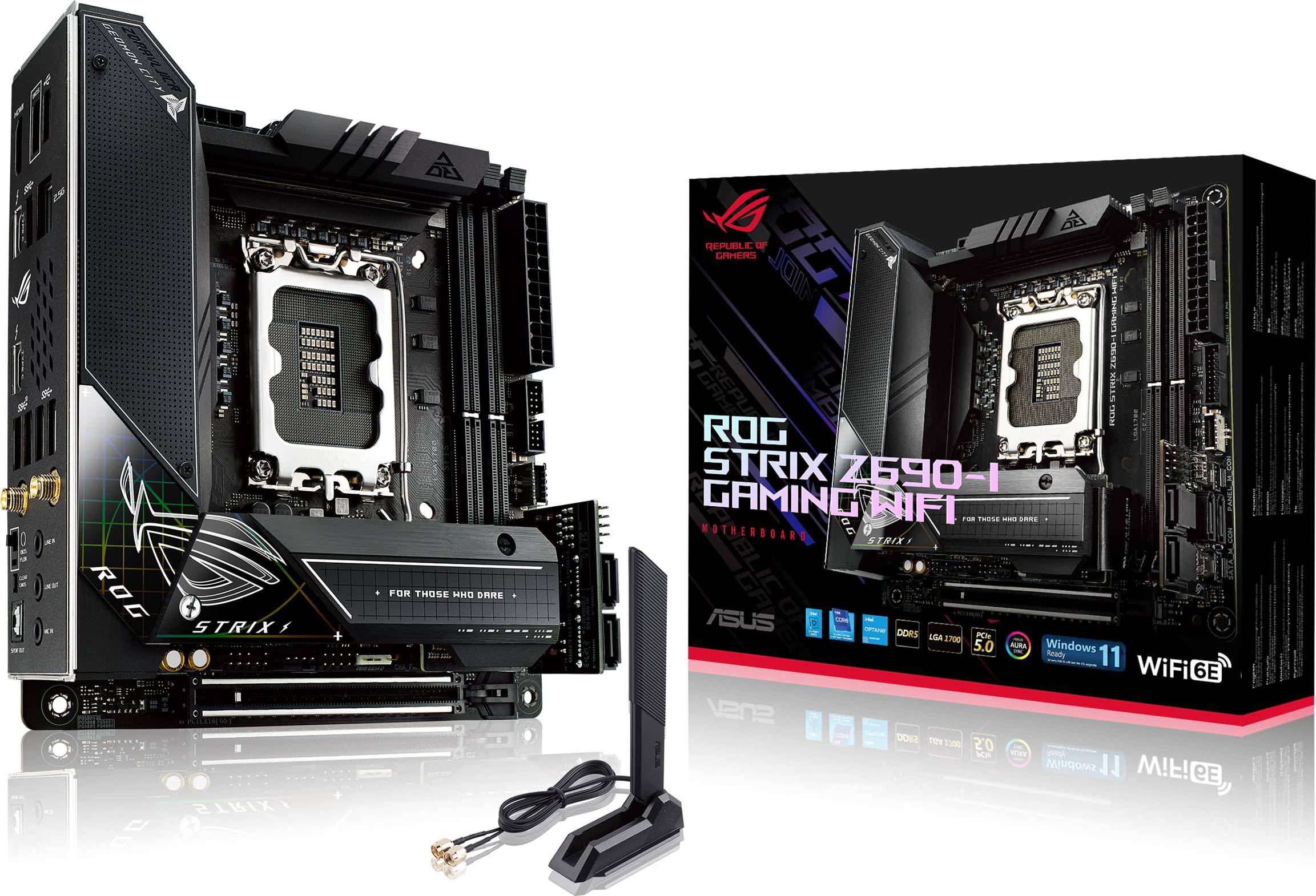 Wifi 6e ASUS ROG Strix Z690-I Gaming WiFi 6E