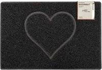 Oseasons Heart Small Embossed Doormat In