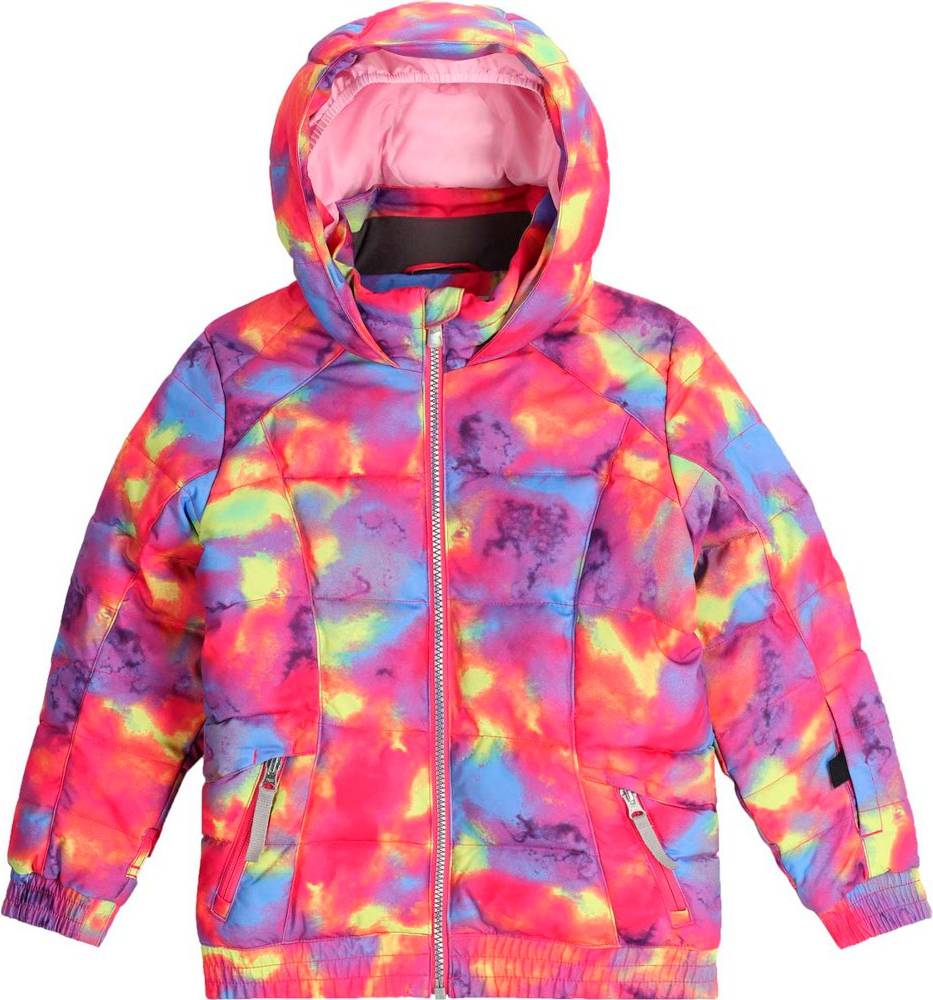 Mini Mädchen Skijacke Synthetic Down - Rosa