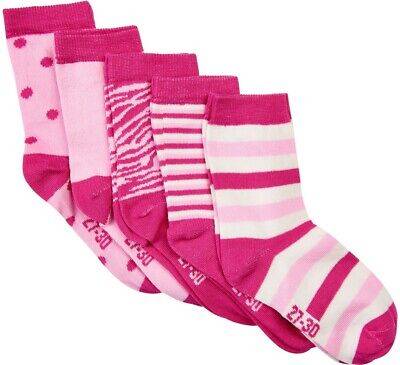 Minymo Strumpor 5-Pack - Rosa