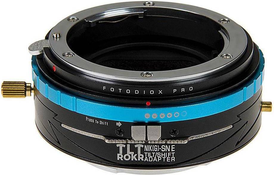 Rokr Fotodiox Pro TLT ROKR Tilt/Shift Adapter, Nikon F Alpha