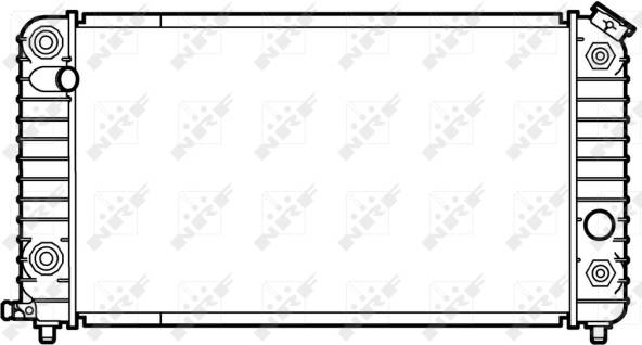 NRF Engine Cooling 50338 Radiator