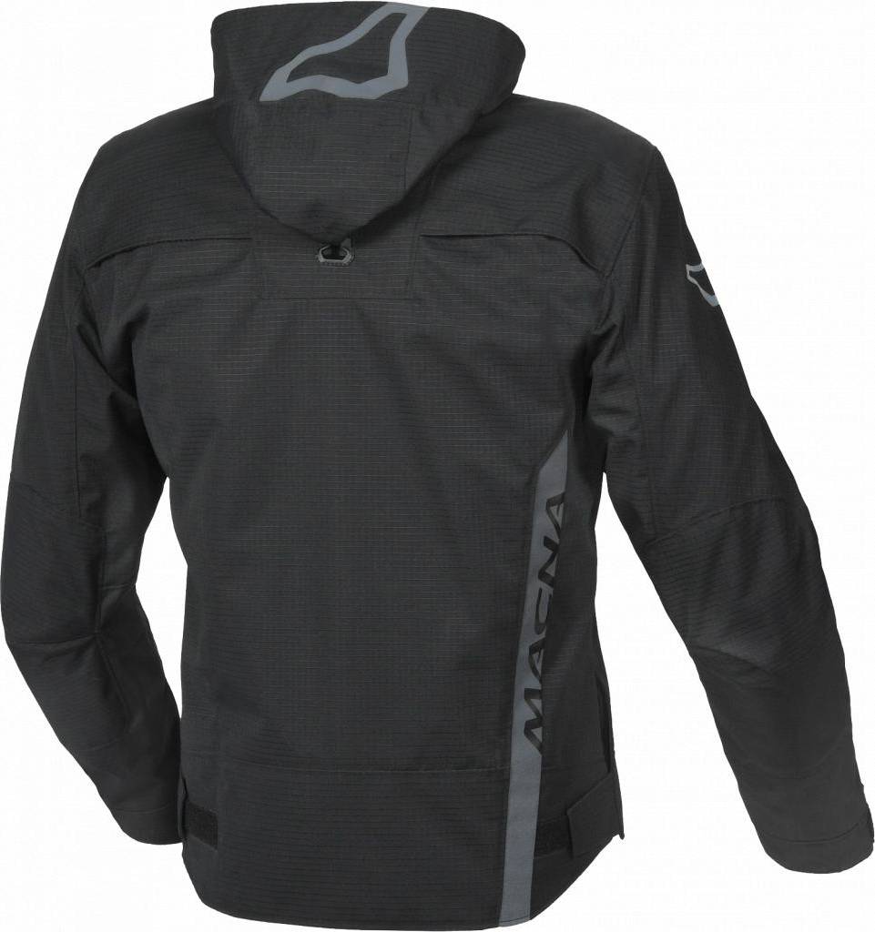Macna Riggor Waterproof Textile Jacket - Black