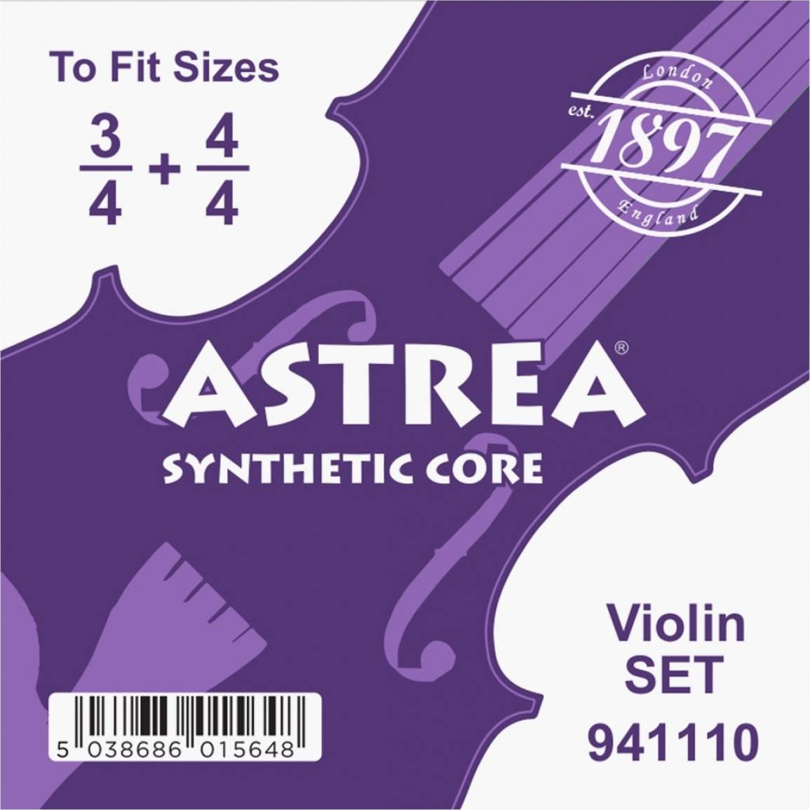 Synthetic Violin String Set