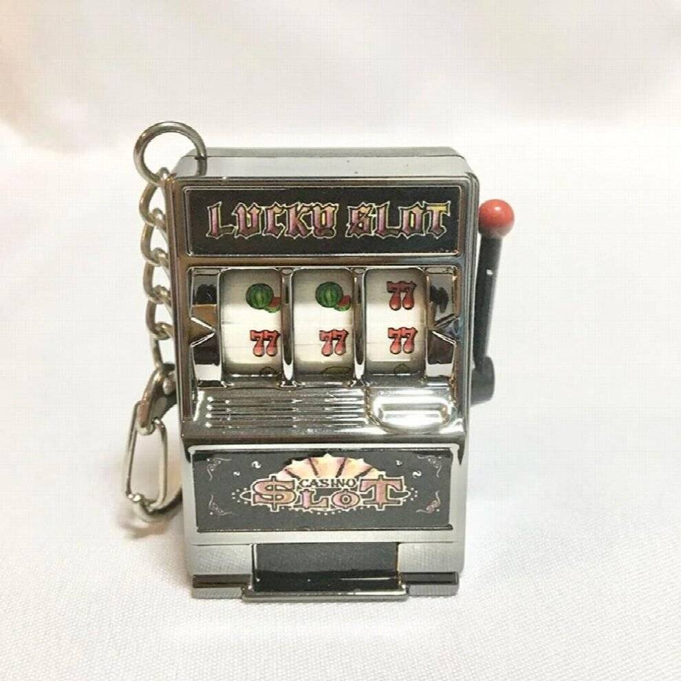 LightInthebox Keychain Toy Fruit Machine Slot Machine Key Chain Fun Creative Car Jewelry Key Chain Jewelry