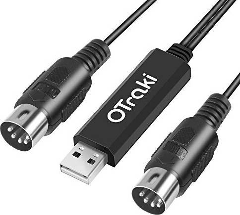 USB In-Out MIDI Cable Adapter