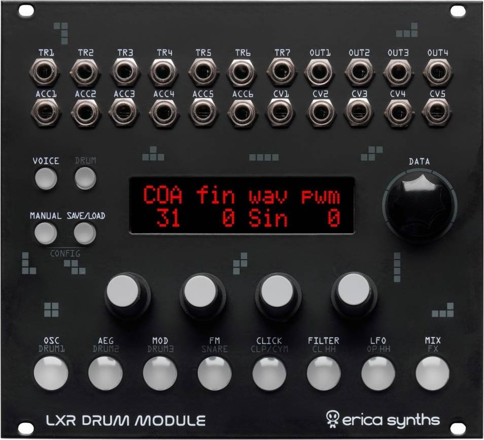 LXR Digital Drum Machine Module