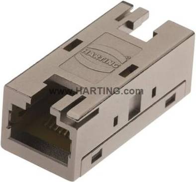 Harting RJI RJ45 10G Cat6 8P IP20 Coupler