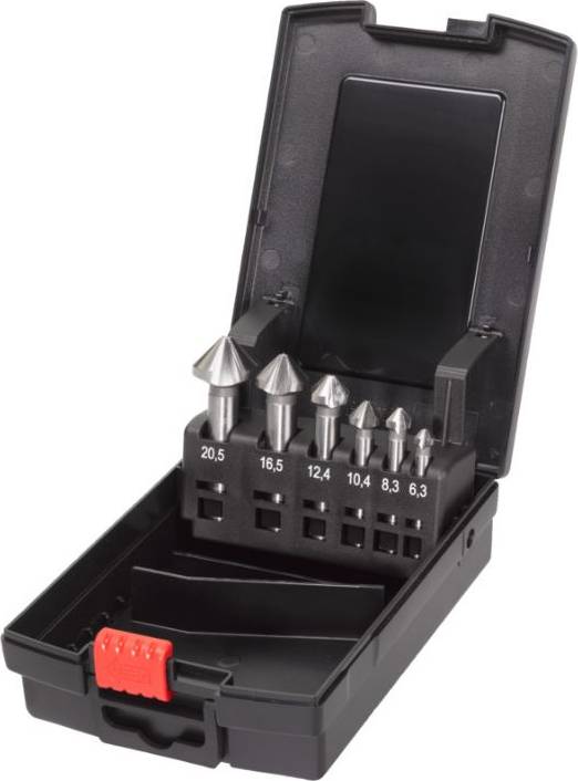 Milwaukee 6pc HSS Countersink Bit Set