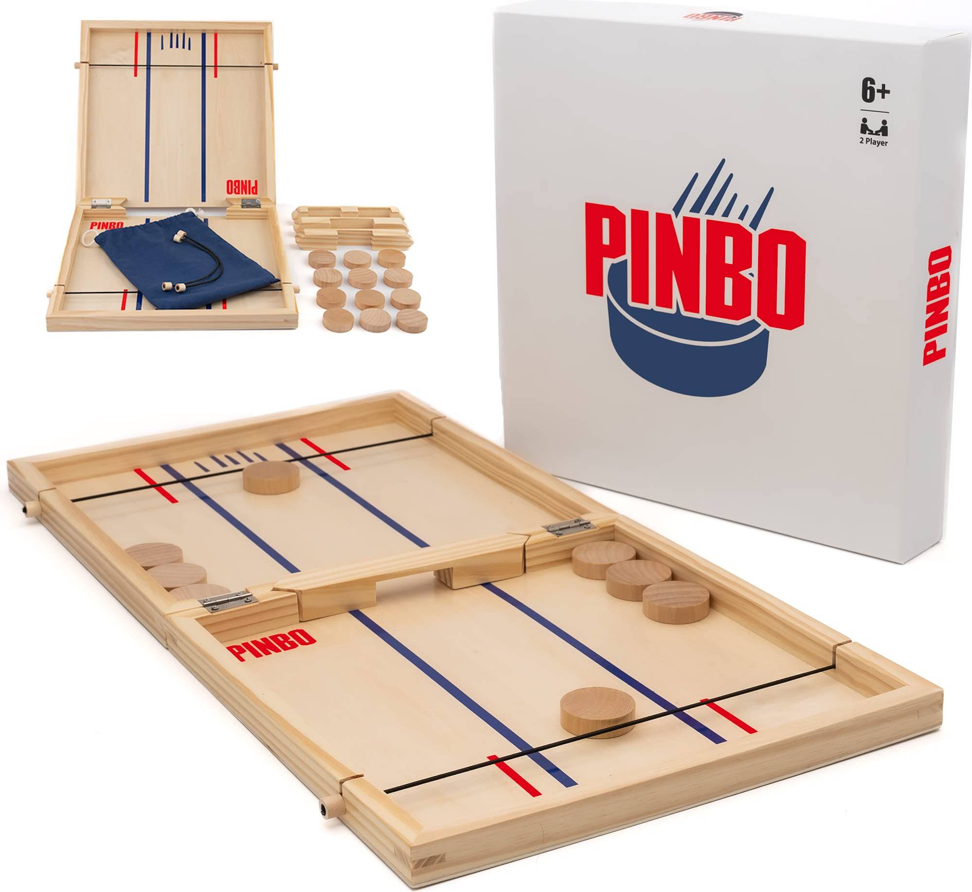 Pinbo Classic Fast Action Two Player Foldable Game