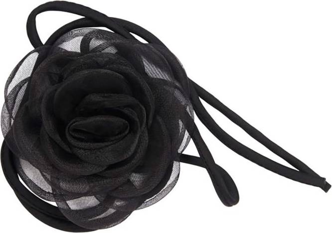 Pico Organza Rose String - Sort