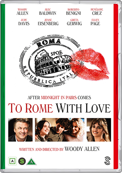 To Rome With Love DVD Film