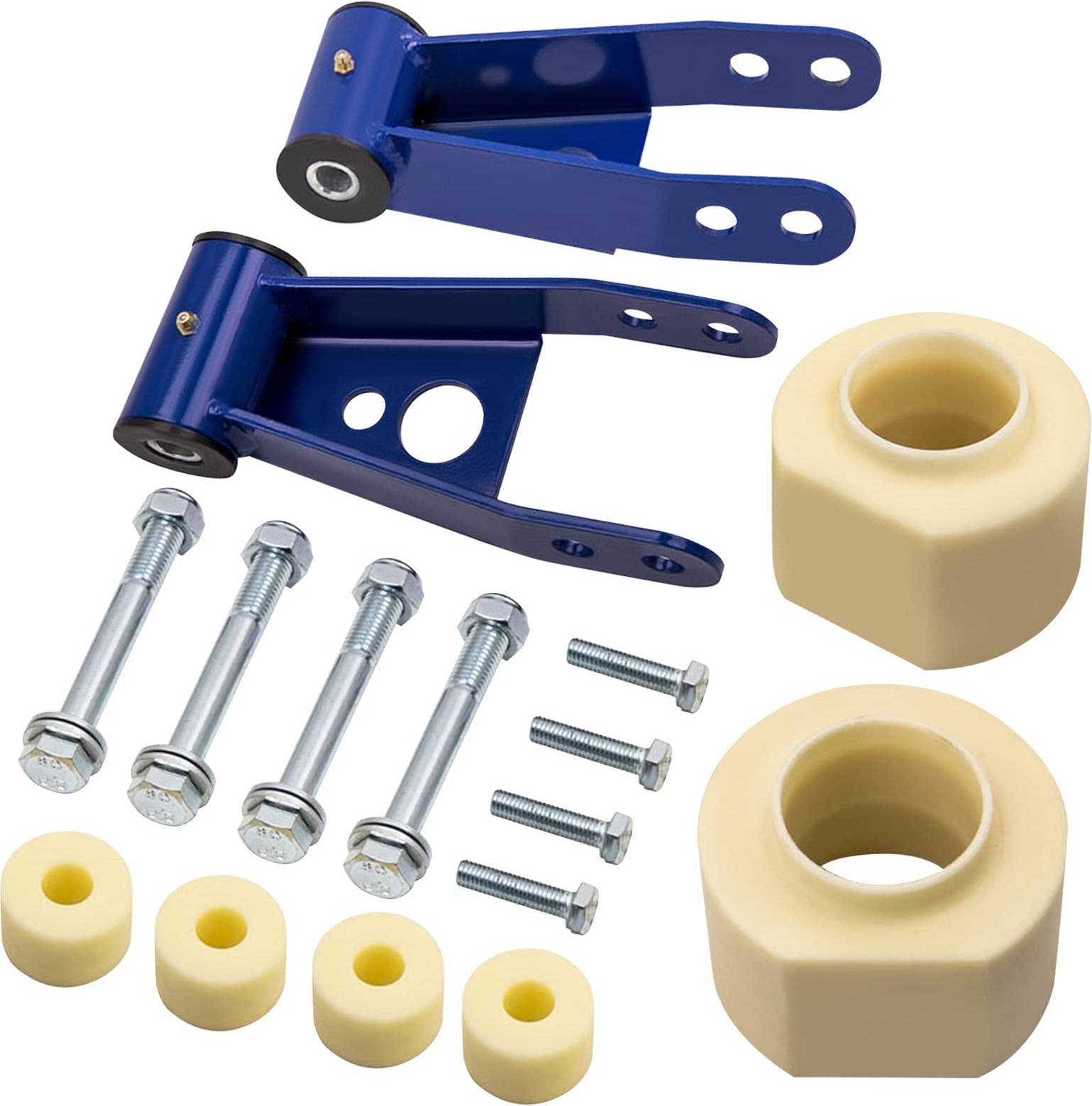 Lift Kit Front 3'' Coil Spacer Rear 2'' Shackles
