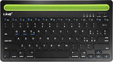 LINQ QWERTY Wireless Keyboard Black Compatible