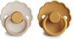 Daisy Latex Pacifier Pack 2