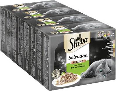 Sheba Kattfoder, 48 85g