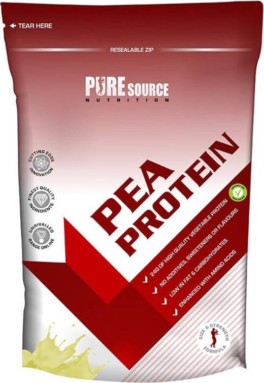 Pure Source Nutrition 1Kg Pea Protein Isolate Powder