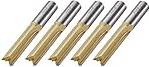 Trend Two Flute Worktop Router Cutter 5 Pack