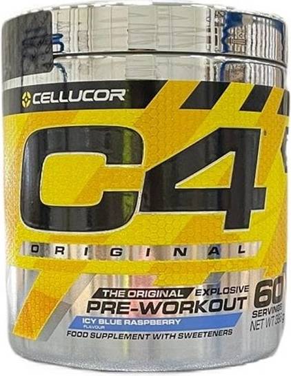 C4 Original Icy Blue Raspberry Pulver