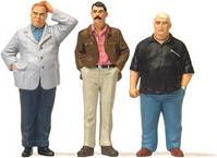 Preiser Serious Situation 3 Figure Set