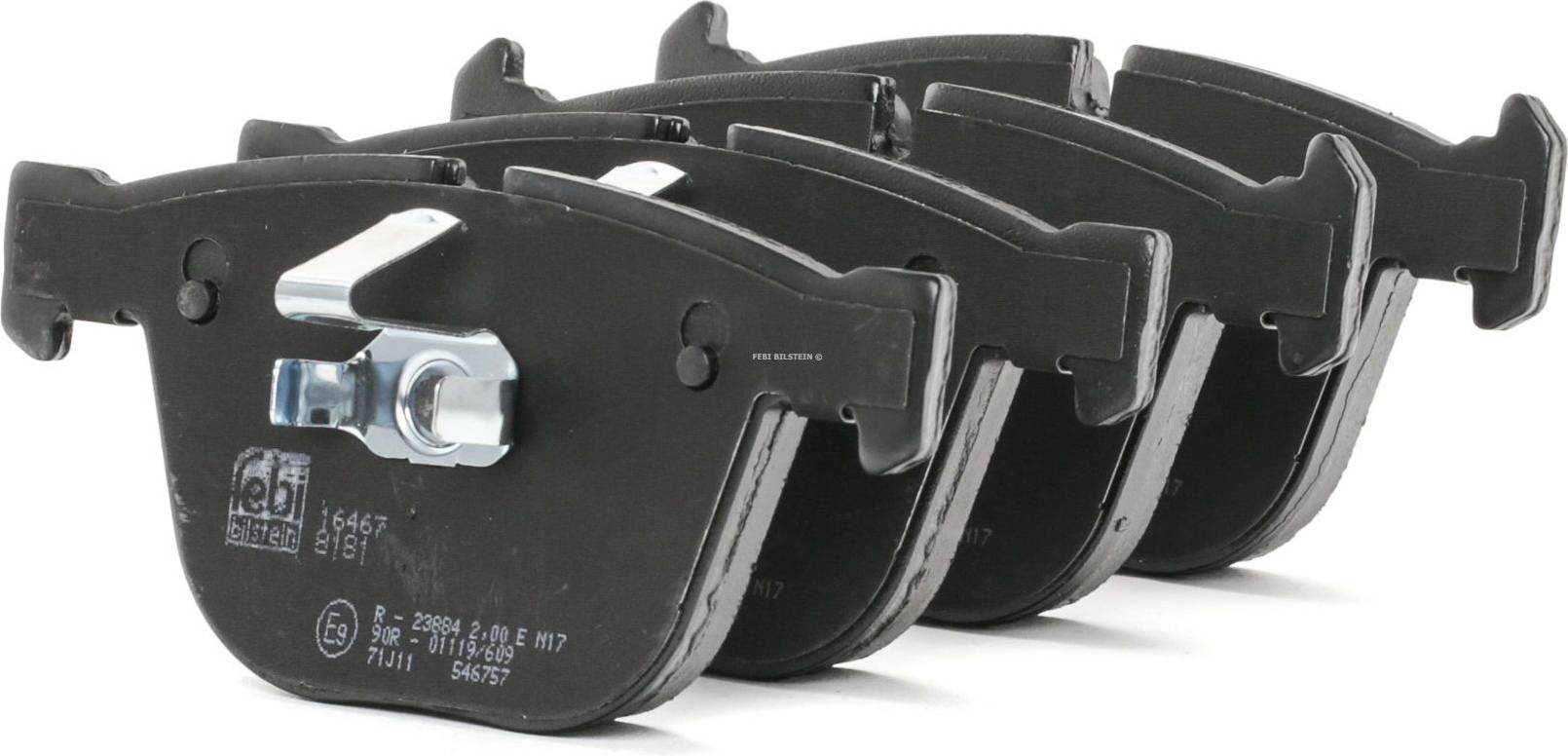 FEBI BILSTEIN Brake Pad Set 16467 Rear Axle